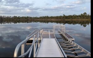 U Central Florida adaptive kayak launch gangway