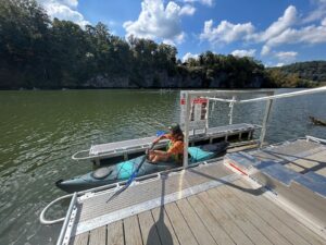 Seven Islands BoardSafe Launch in use