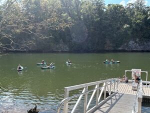 Seven Islands river paddlers