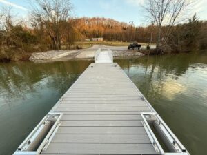 Long view of BoardSafe gangway