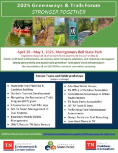 Greenways & Trail Forum schedule