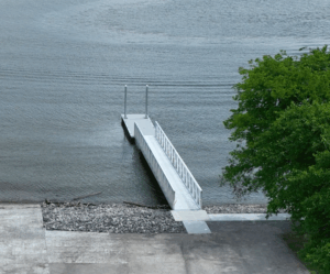 BoardSafe Floating dock Sanders Ferry gangway