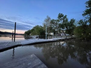 BoardSafe Verona Dock at Twilight
