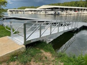 BoardSafe Pickwick Dam accessible gangway closeup