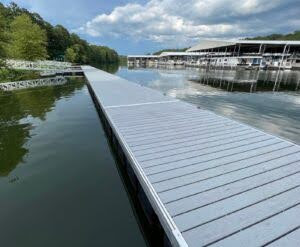 BoardSafe Pickwick Dam floating dock