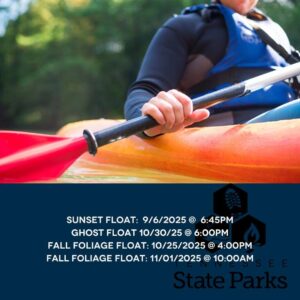 Fort Patrick Henry Lake float schedule 2025