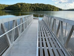 Fall Creek Falls TN BoardSafe accessible kayak launch chute