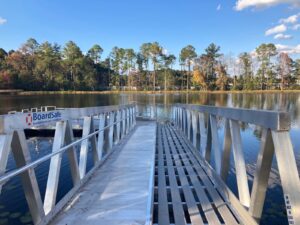 Baker Park BoardSafe Adaptive Kayak Launch gangway