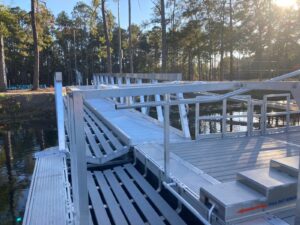 Baker Park BoardSafe Adaptive Kayak launch chute
