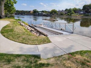 BoardSafe Bartels Park floating dock access ramp