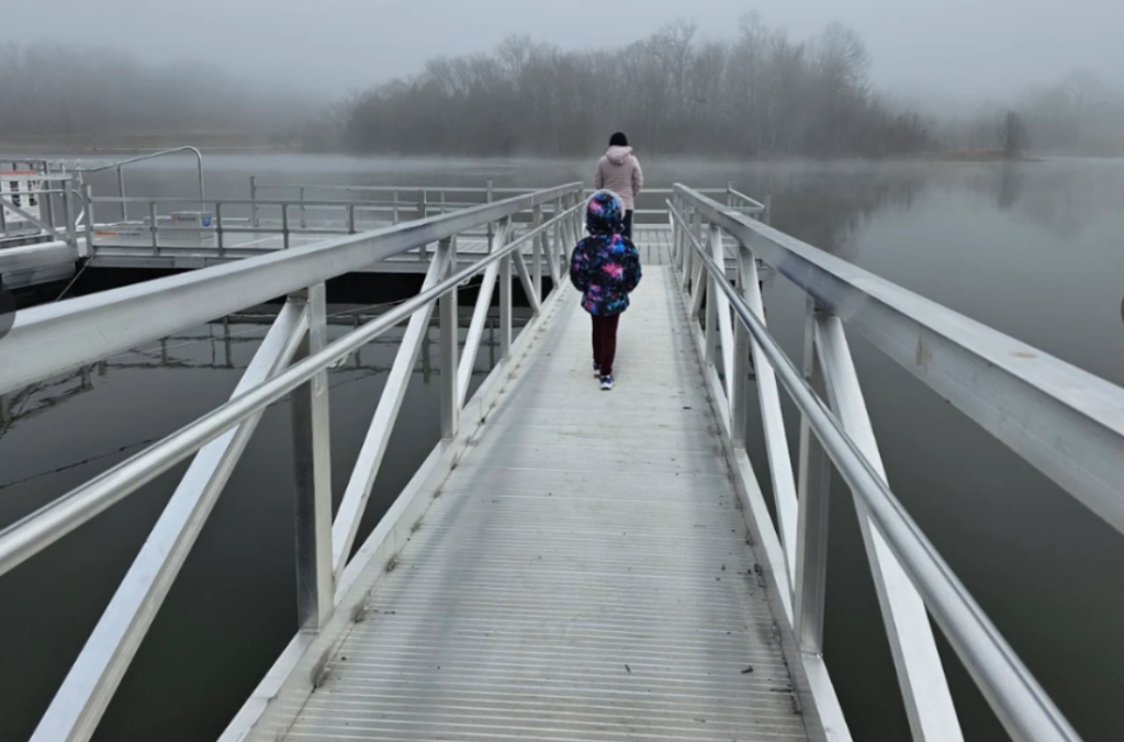 Aluminum ADA Gangway Winter