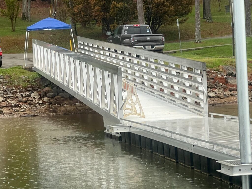 Aluminum ADA Gangway and Pier