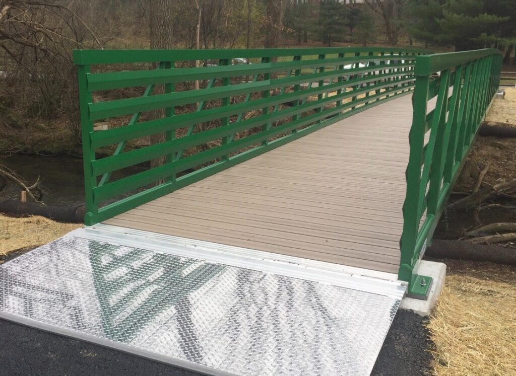 BoardSafe Pedestrian Bridge Composite Decking