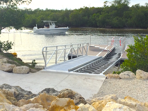 Cape Coral, FL, ADA-Accessible Kayak Launch Installed