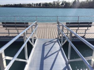 adaptive fishing piers