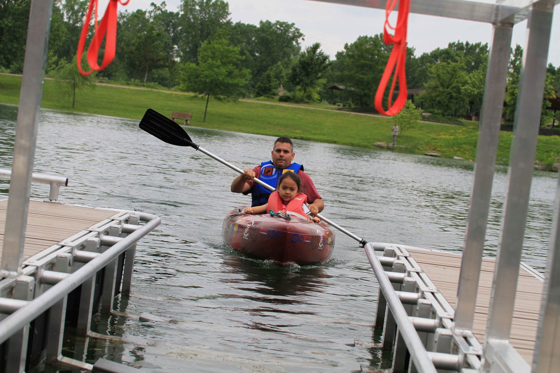 Adaptive Kayak Launch