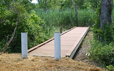 New Walkway for the Jarrett Nature Center, PA