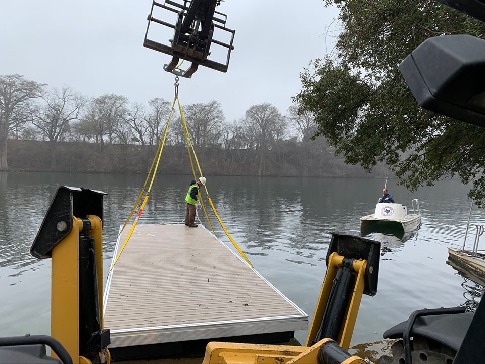 Texas Rowing Center Austin Gets New BoardSafe Docks BoardSafe Docks