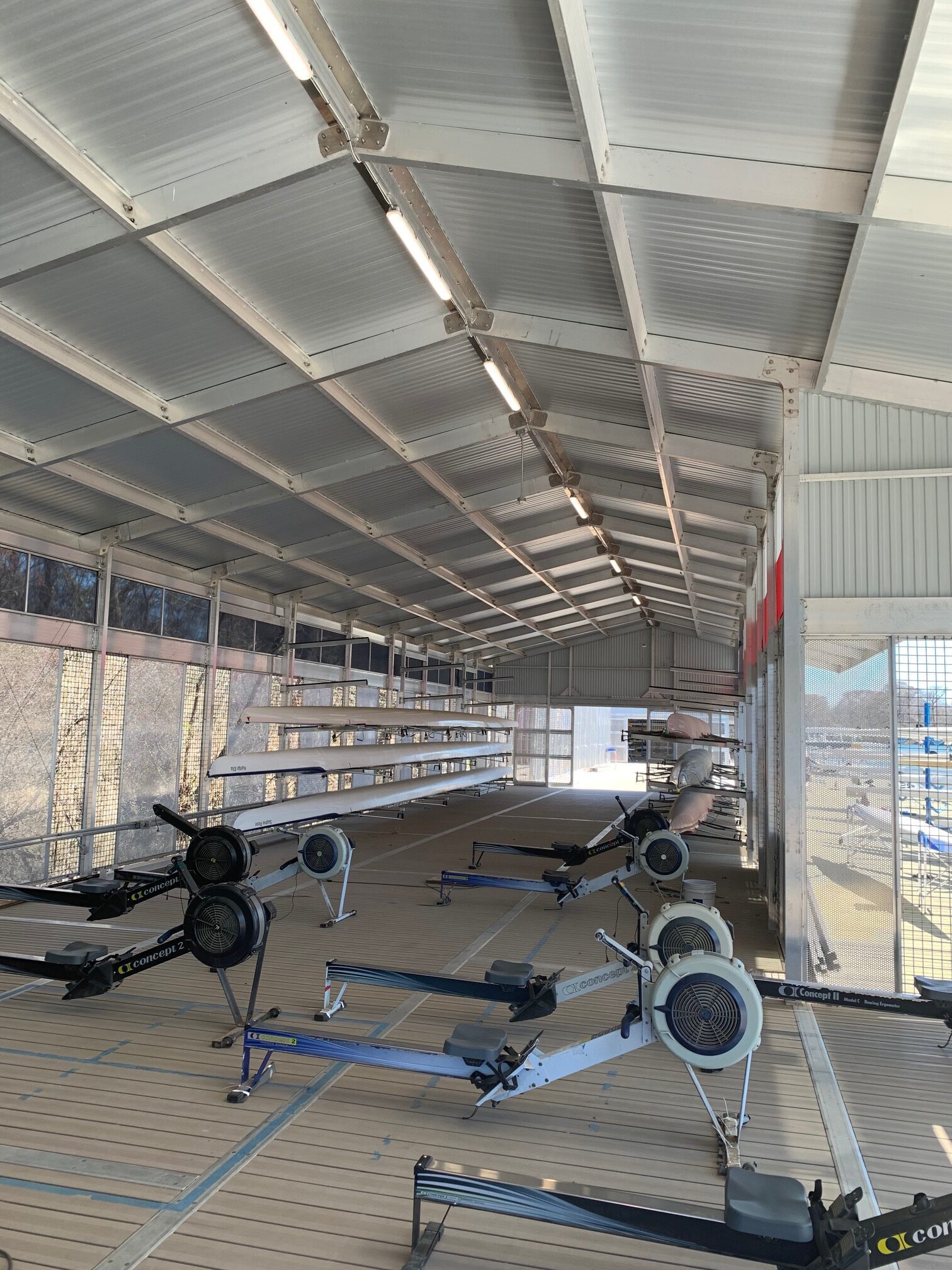 Texas Rowing Center Shellhouse Texas Rowing Center Austin Gets New BoardSafe Docks and Storage ...