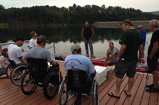 Disabled paddlers share input for accessible kayak launch