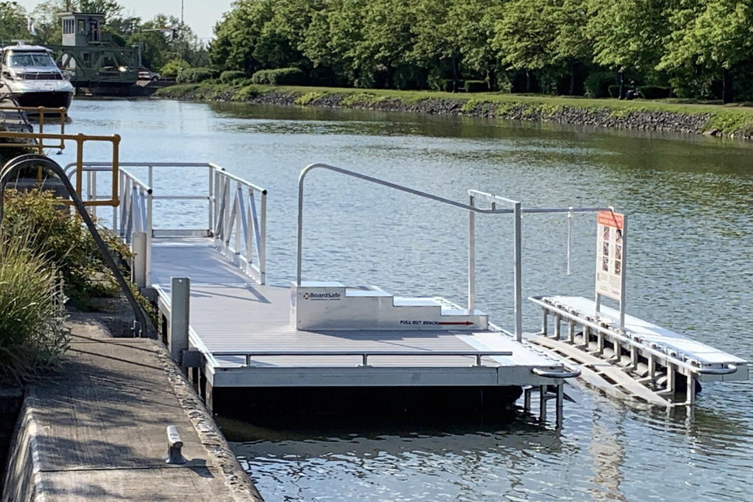 Erie Canal Adaptive Kayak Launch Brockport