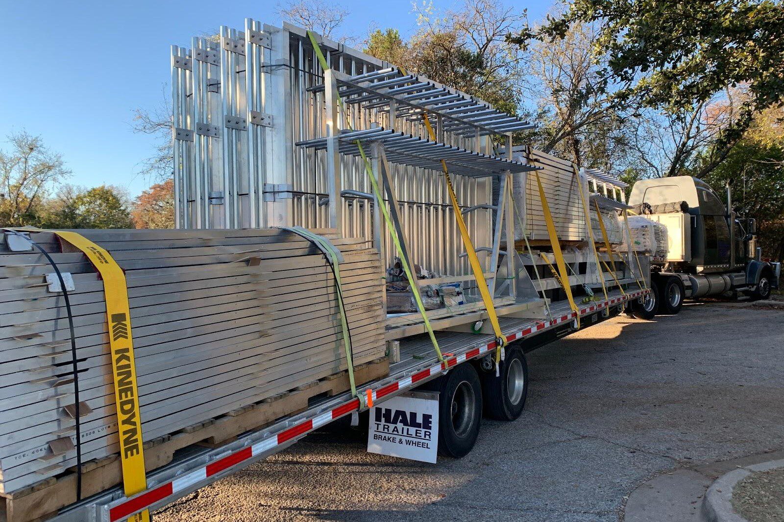 Supply Chain Delivery Truck
