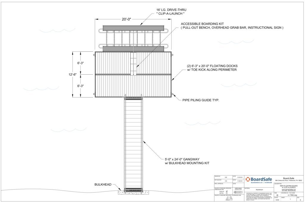 Butler MetroPark Engineering Drawing