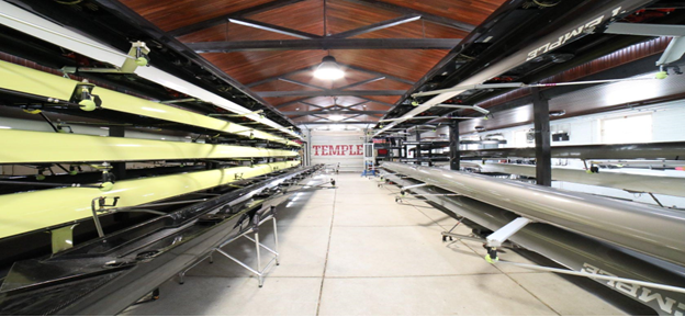 Temple Univeristy Rowing Center Storage