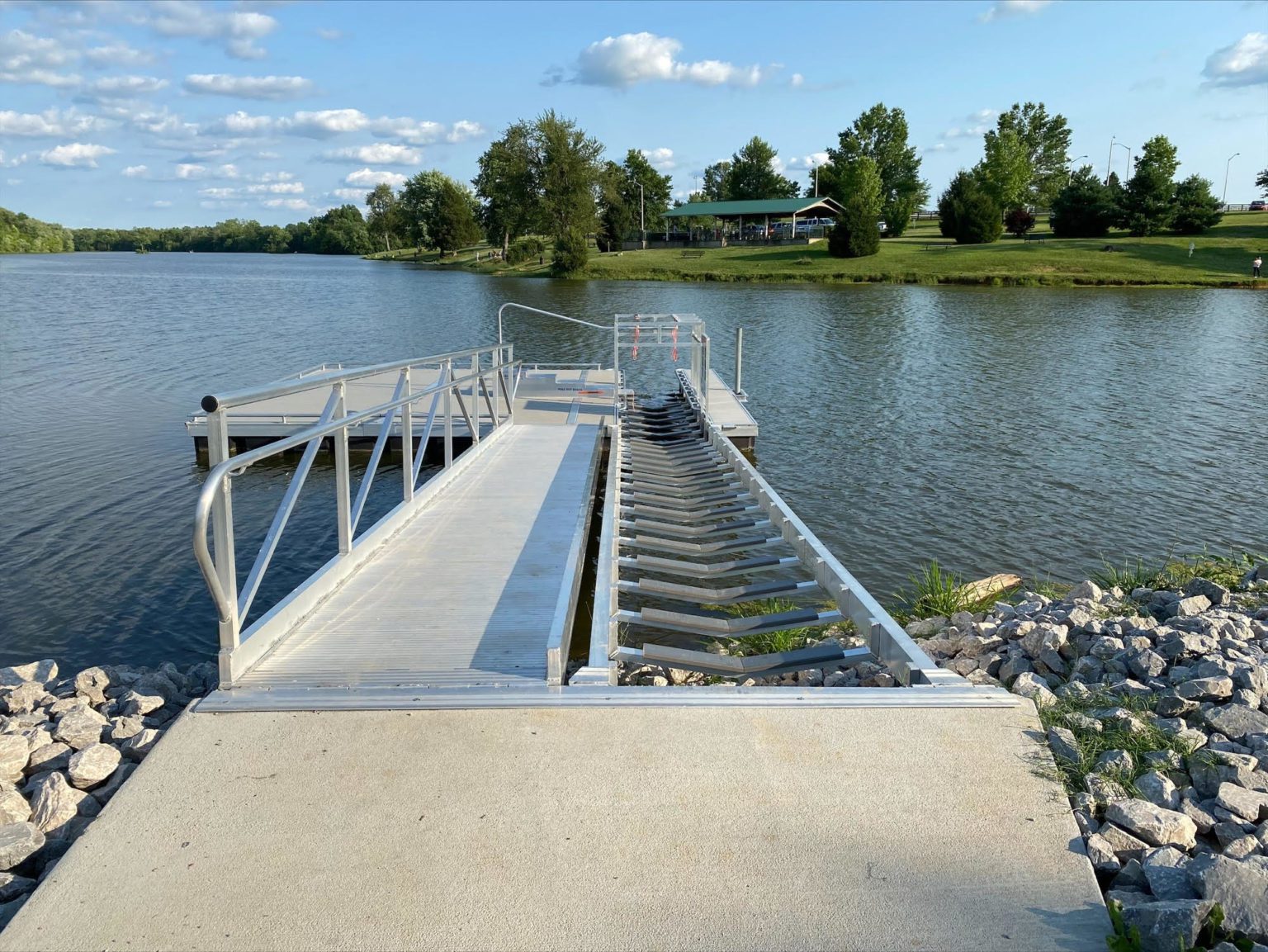Richmond Kentucky Unveils Accessible Kayak Launch at Lake Reba