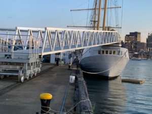 Tall Ship Gangway, Boston, MA-2