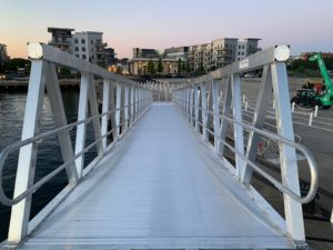 Tall Ship Gangway, Boston, MA