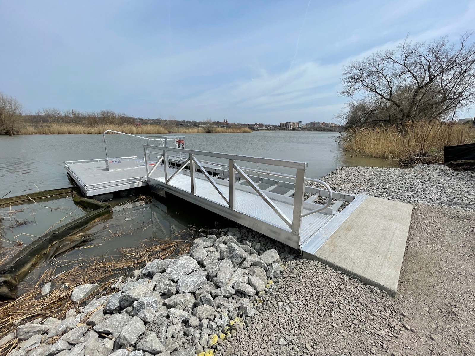 Syracuse Inner Harbor BoardSafe Adaptive Kayak Launch