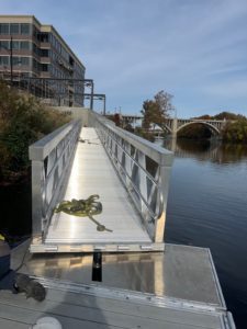 Allentown Waterfront gangway-2