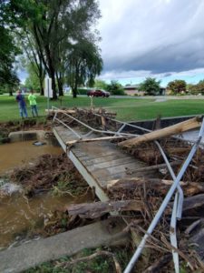 Fleetwood Borough Park-old damaged dock