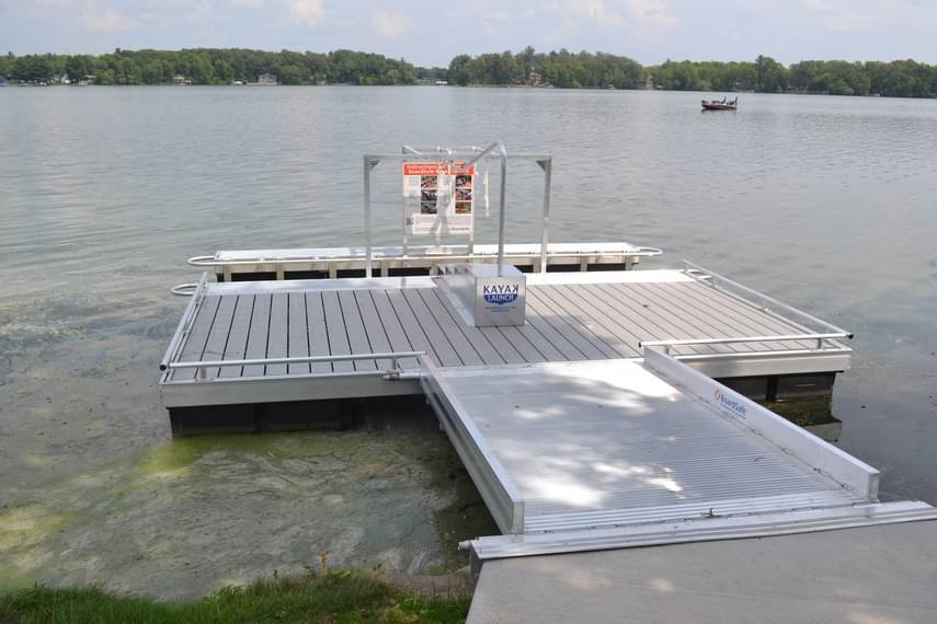 Rice Lake WI Makes Strides in Accessibility with BoardSafe Kayak Launch