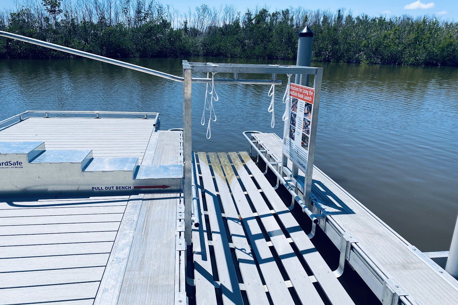 BoardSafe Docks kayak launch chute-2