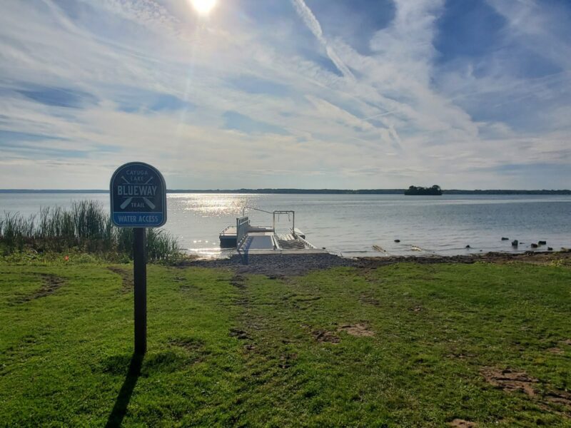 BoardSafe Docks Provides an Adaptive Kayak Launch to Cayuga Lake