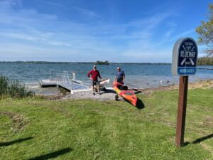 BoardSafe Launch Cayuga Lake-launch and canoe
