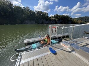 kayaker in BoardSafe launch-2