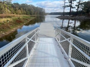 BoardSafe Accessible Gangway and Dock at Pickwick Dam