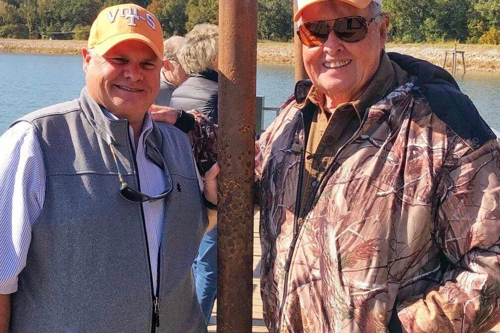 Scott Tihansky and Bill Dance