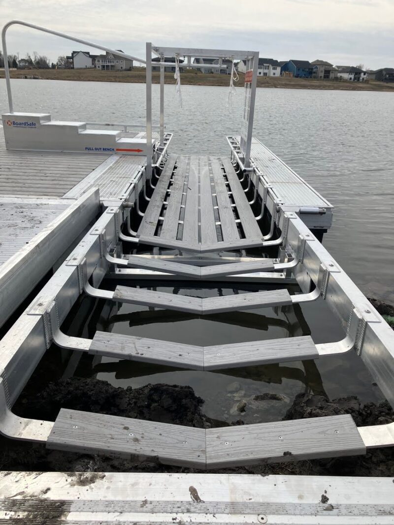 Altoona, IA,adds an Accessible Kayak Launch at Spring Creek Park