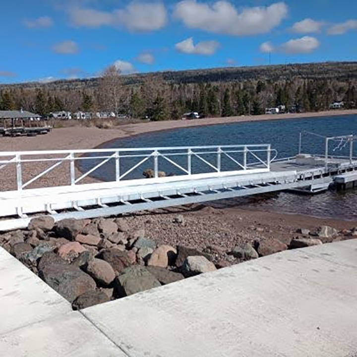 BoardSafe Adaptive Kayak Launch Installed at Grand Marais