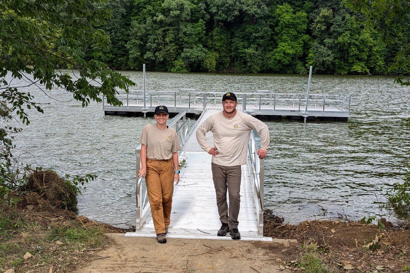 Knox Lake BoardSafe Accessible Fishing Pier