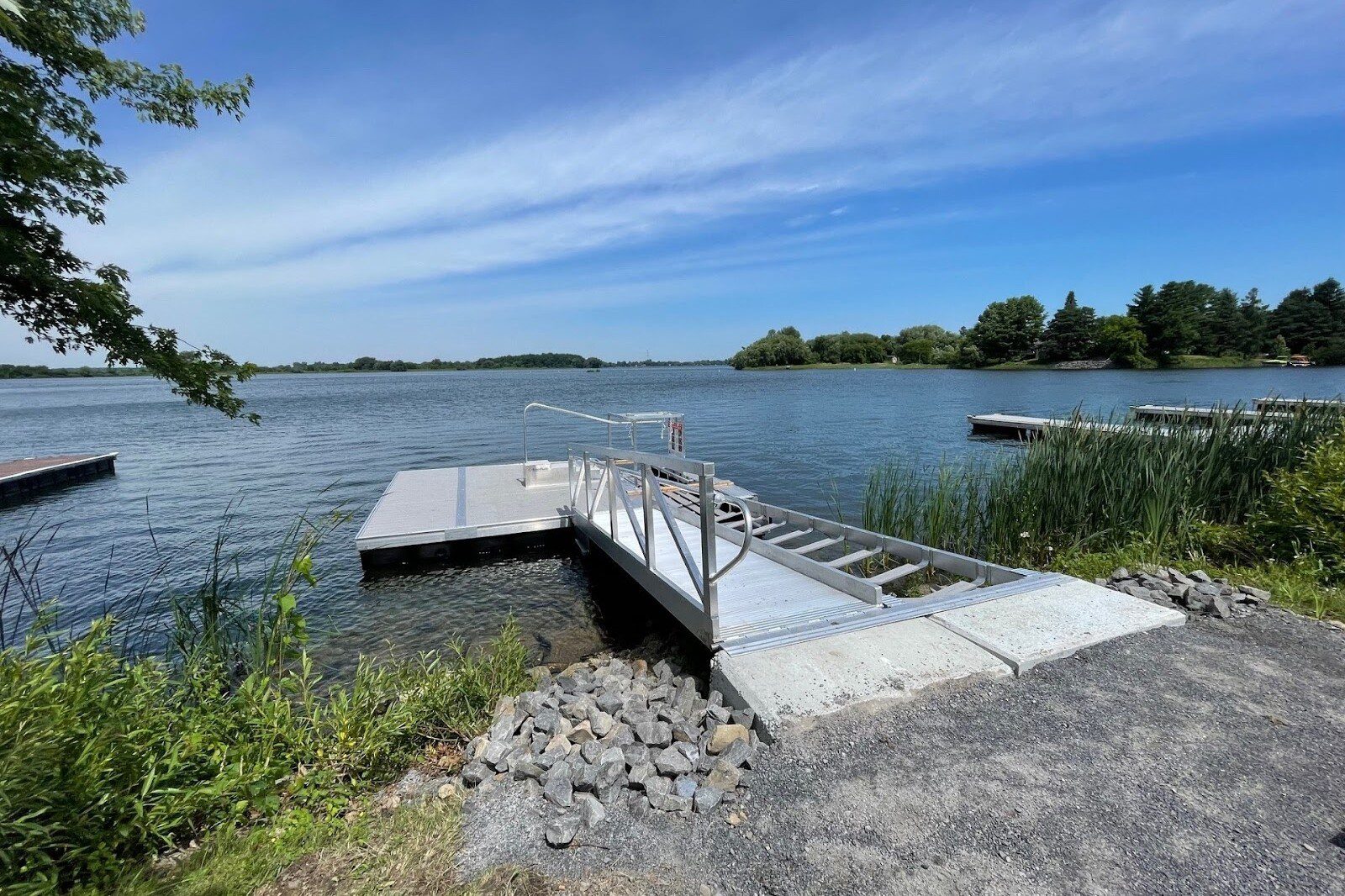 Waddington NY Adaptive Kayak Launch