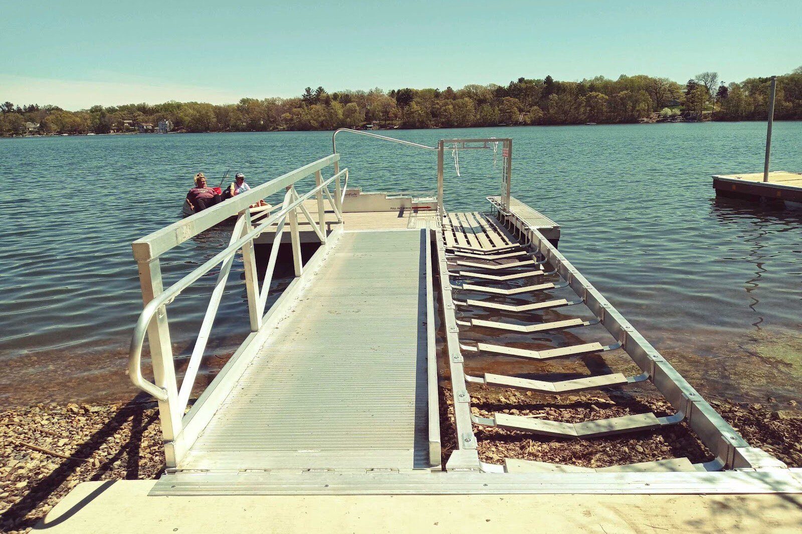 Baytown Texas Kayak Launch straight view