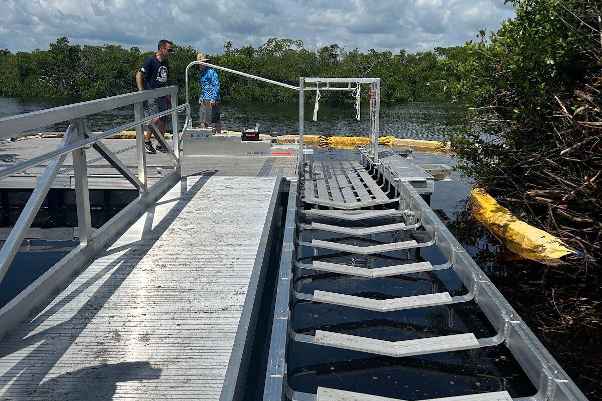 Gaines Park BoardSafe launch long view