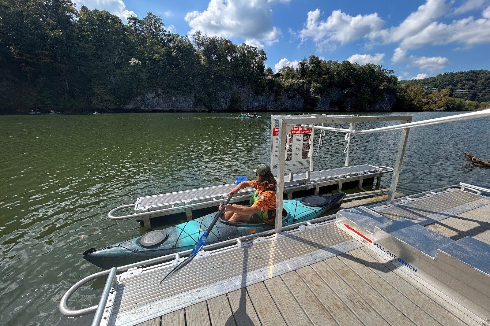Seven Islands BoardSafe Launch in use
