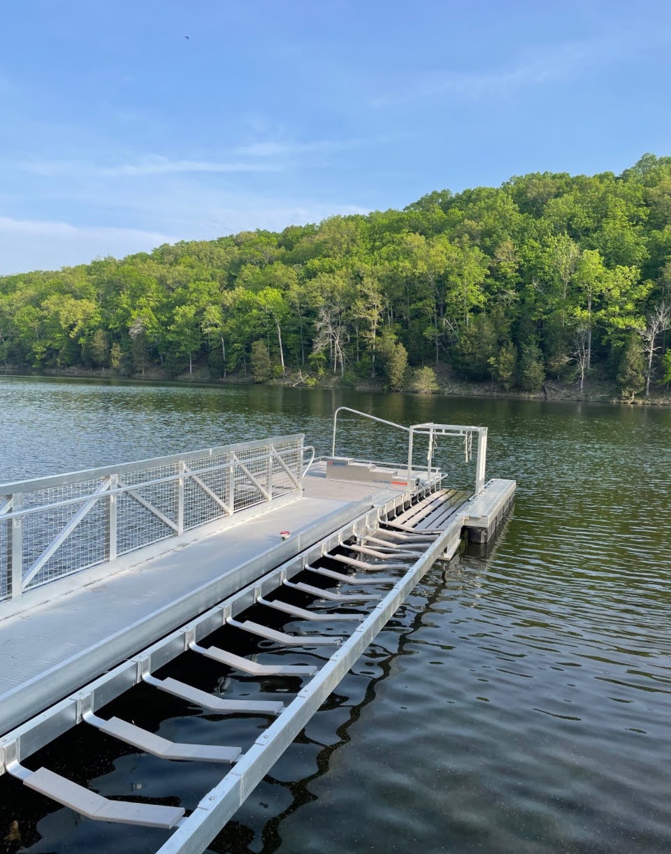 BoardSafe Docks Acorn Lake Adaptive Kayak Launch
