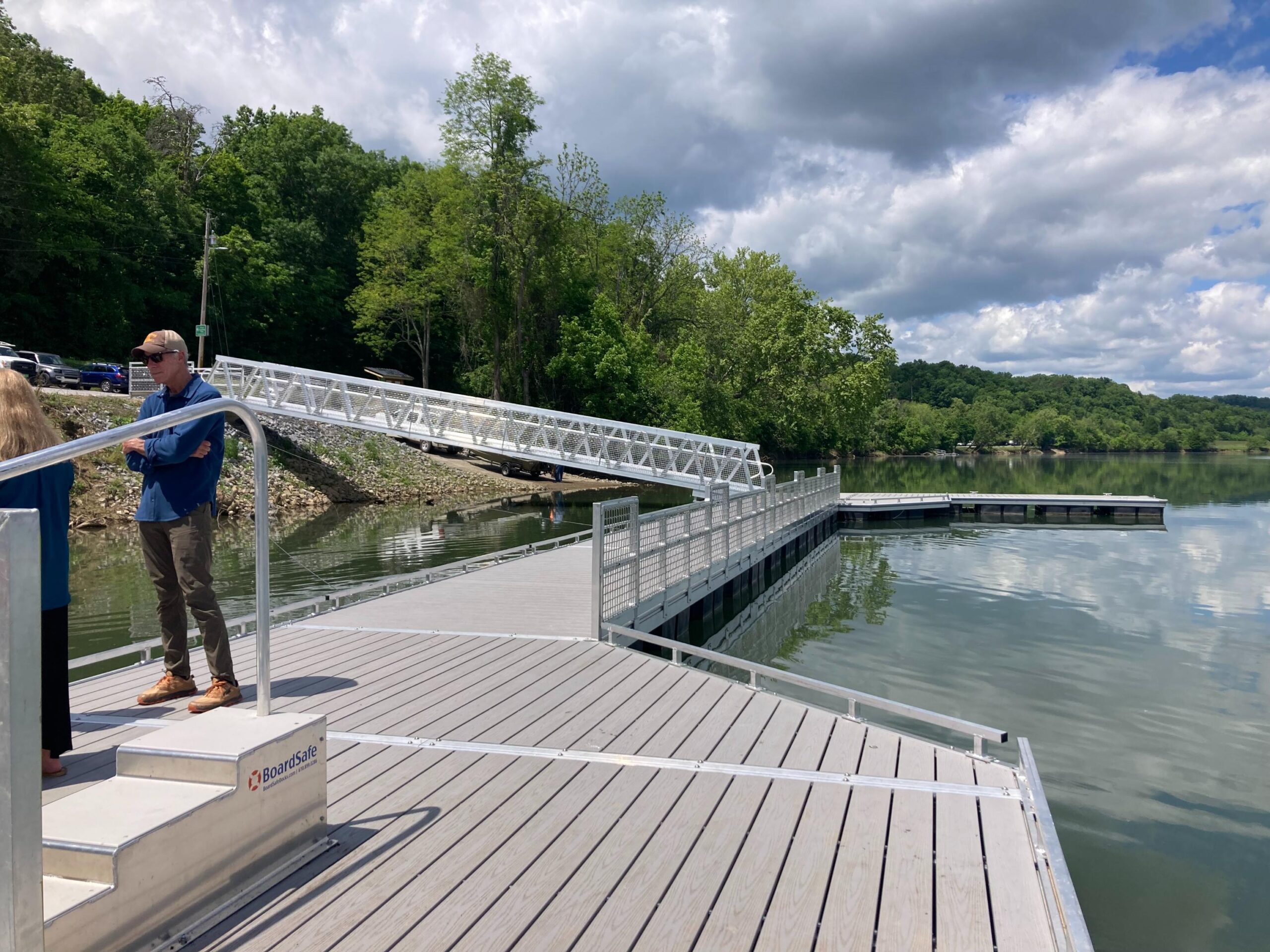 BoardSafe Seven Islands kayak launch dock